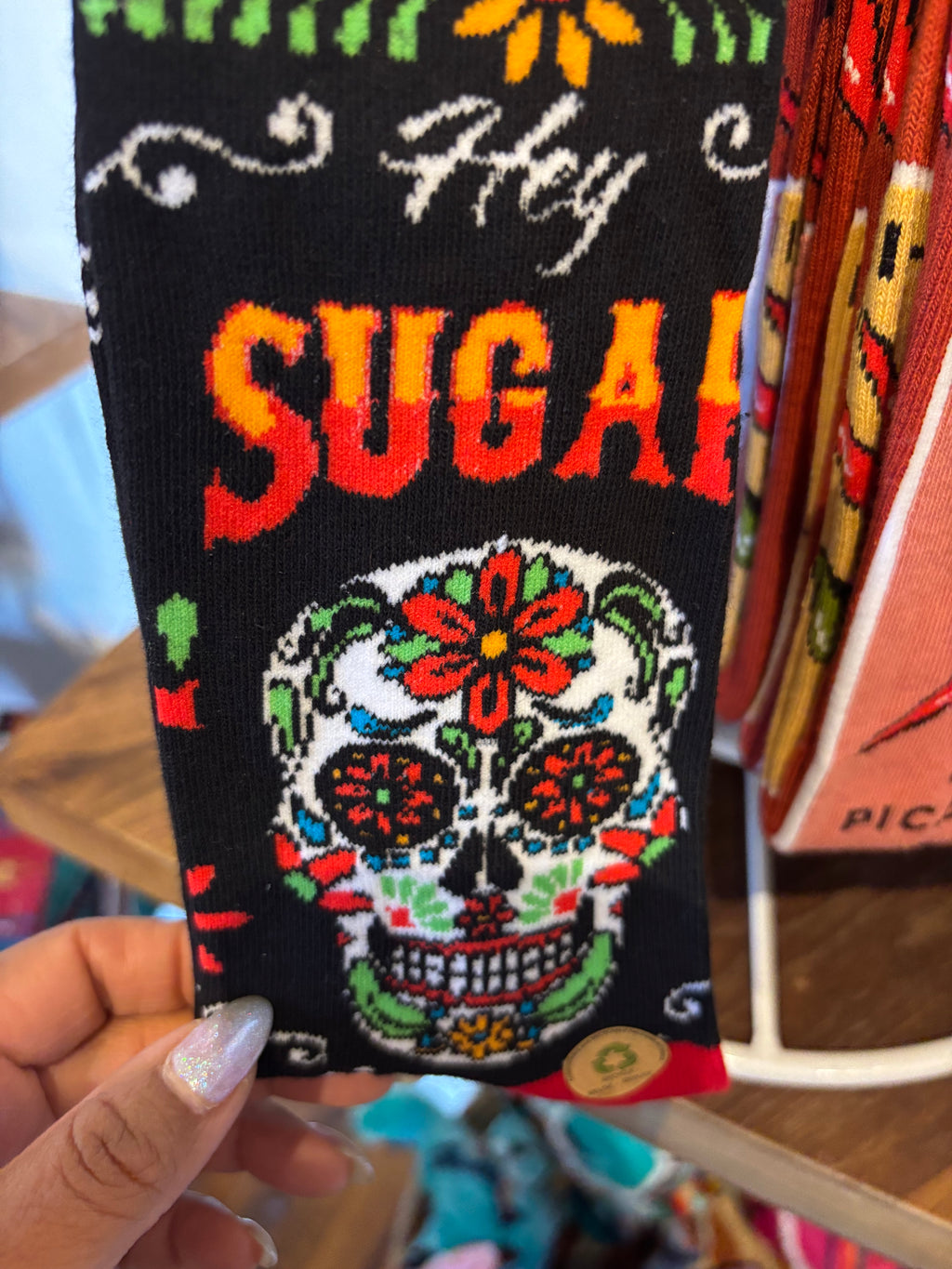 Sugar Skull Socks