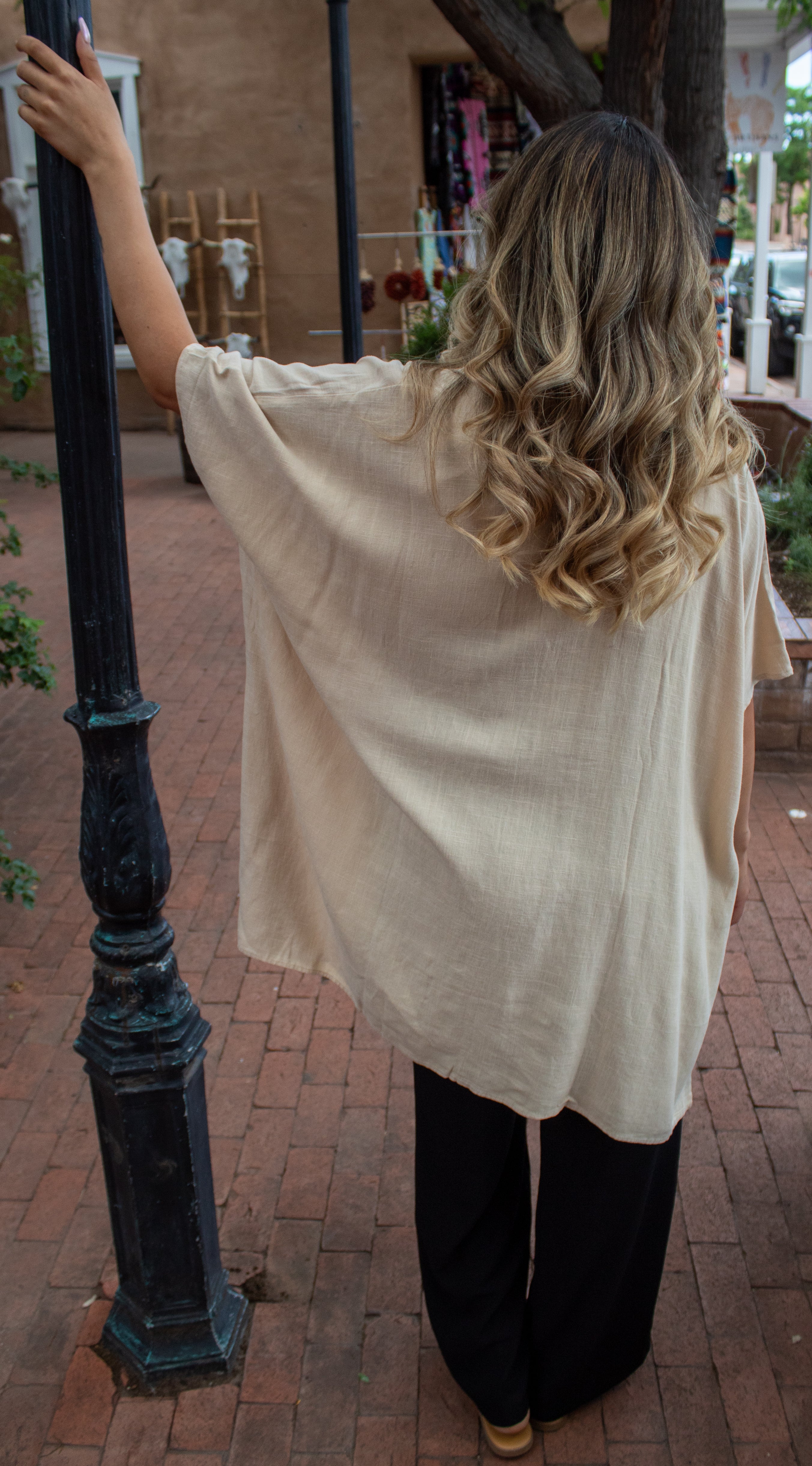 Buttoned Down Shirt Tunic