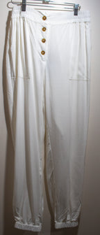 Button Down Jogger Pants