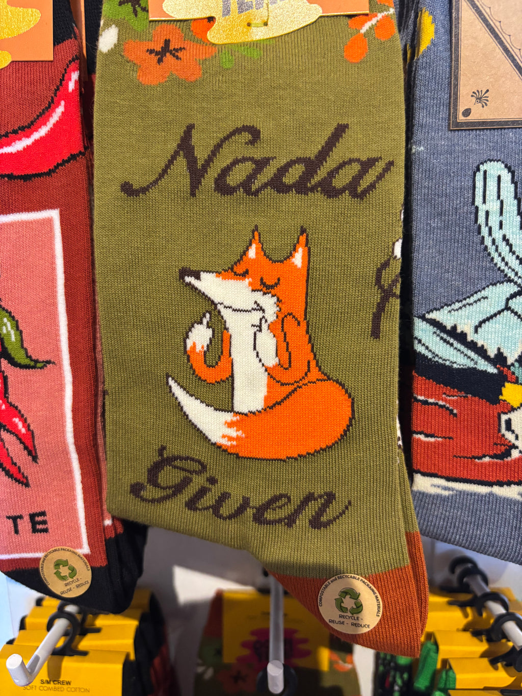 Nada Fox Given Socks