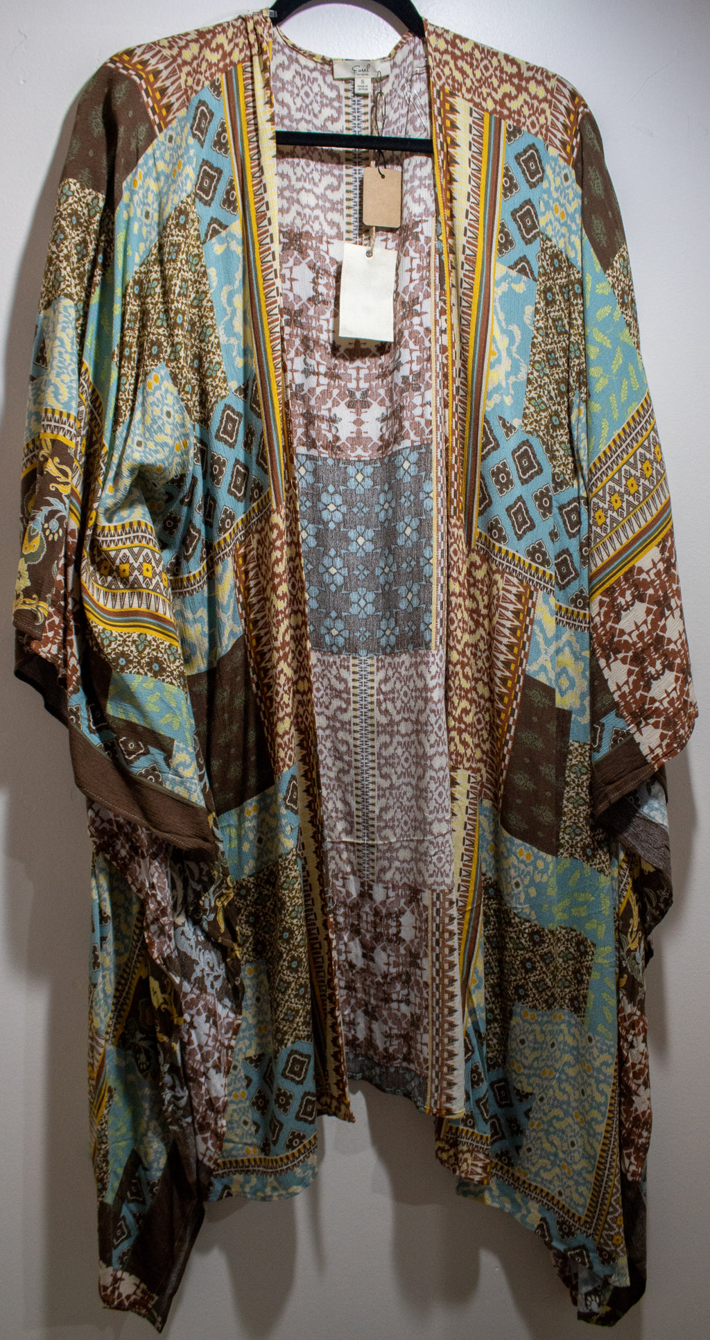 Flowy Olive Kimono