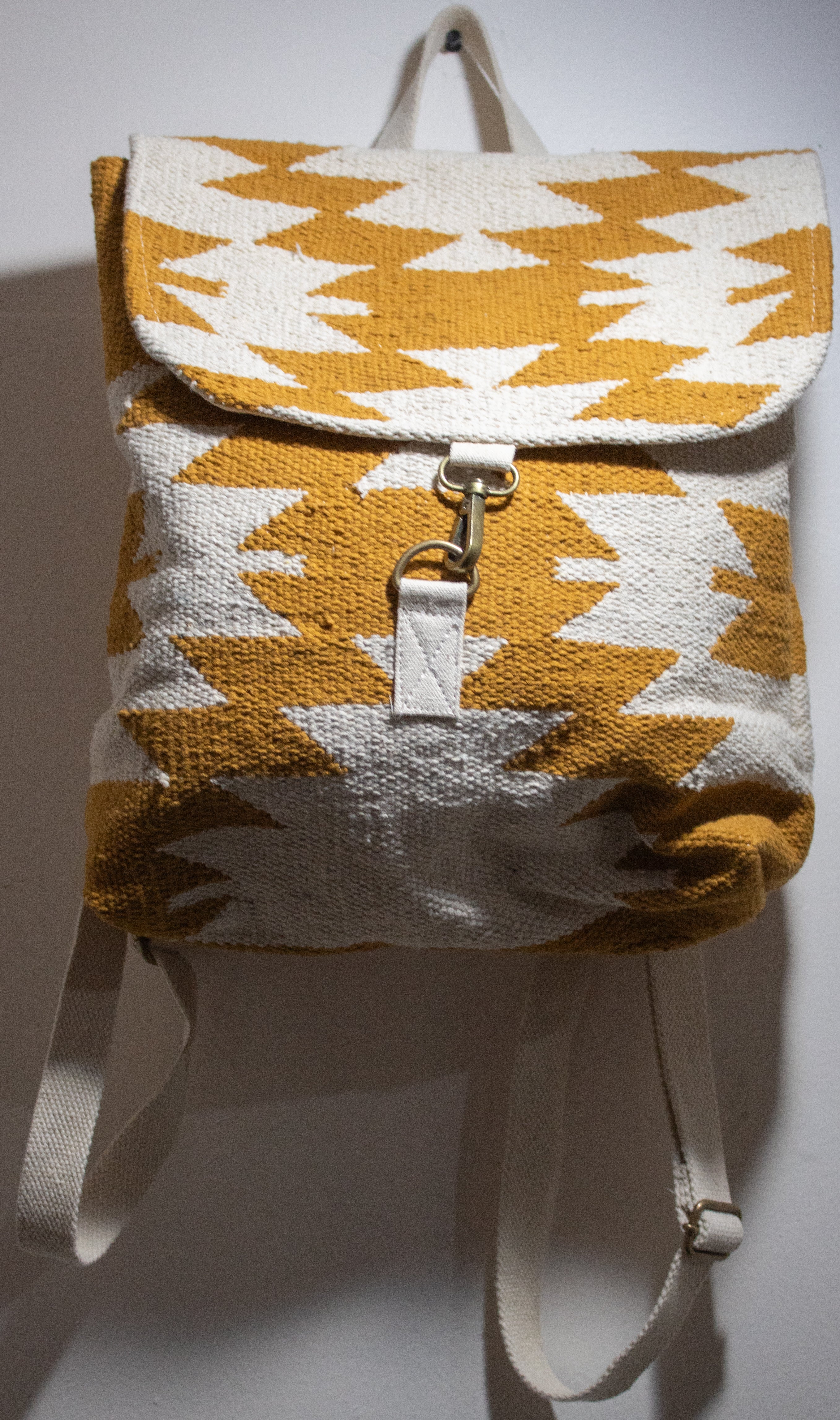 Woven Aztec Backpack