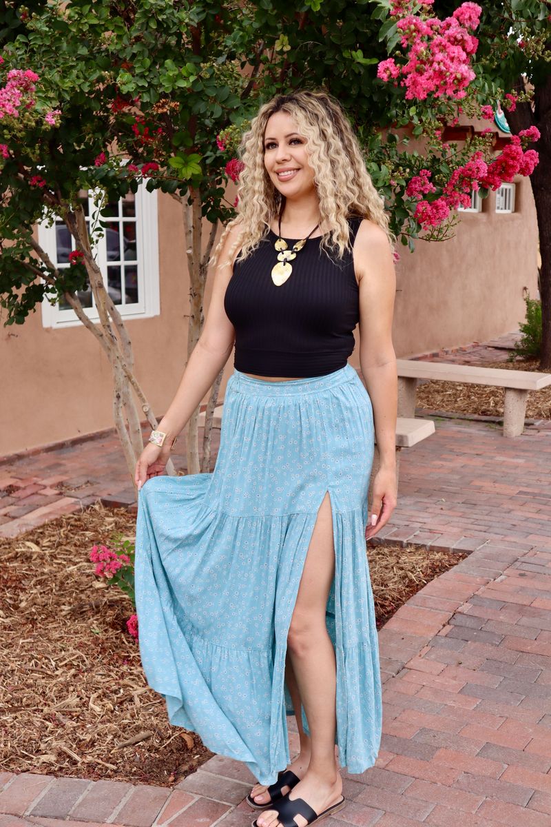 Side slit skirt