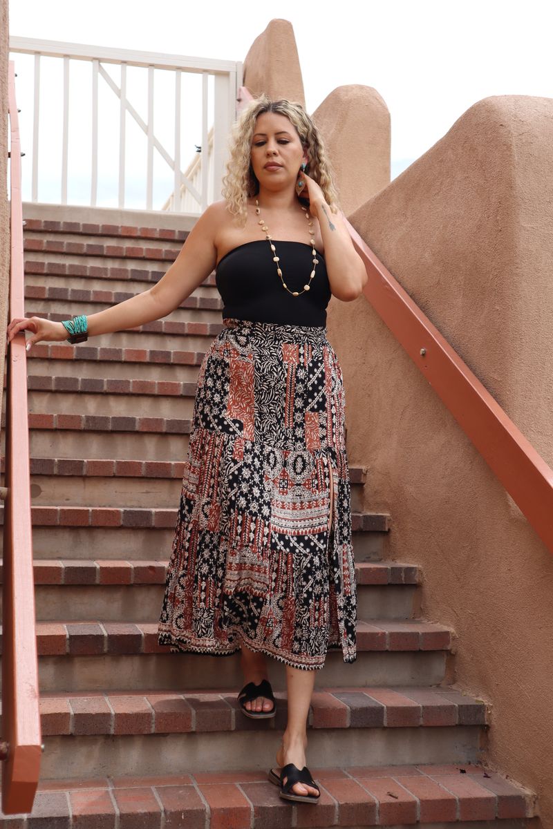 Side slit skirt